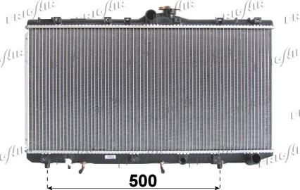 Frigair 0115.3135 - Radiator, mühərrikin soyudulması furqanavto.az