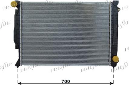 Frigair 0110.3006 - Radiator, mühərrikin soyudulması furqanavto.az