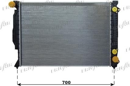 Frigair 0110.3007 - Radiator, mühərrikin soyudulması furqanavto.az