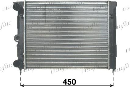 Frigair 0110.3086 - Radiator, mühərrikin soyudulması furqanavto.az