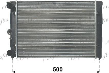 Frigair 0110.3088 - Radiator, mühərrikin soyudulması furqanavto.az