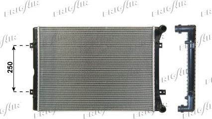 Frigair 0110.3155 - Radiator, mühərrikin soyudulması furqanavto.az