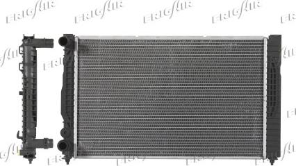 Frigair 0110.2002 - Radiator, mühərrikin soyudulması furqanavto.az