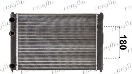 Frigair 0112.3009 - Radiator, mühərrikin soyudulması furqanavto.az