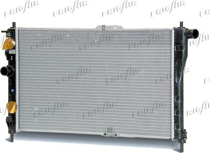 Frigair 0131.3006 - Radiator, mühərrikin soyudulması furqanavto.az