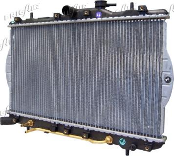 Frigair 0128.3072 - Radiator, mühərrikin soyudulması furqanavto.az