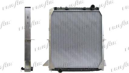 Frigair 0204.3071 - Radiator, mühərrikin soyudulması furqanavto.az