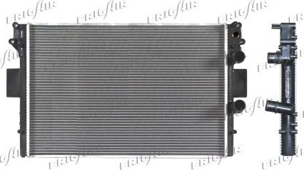 Frigair 0204.2023 - Radiator, mühərrikin soyudulması furqanavto.az