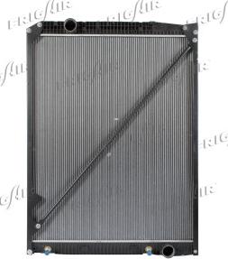 Frigair 0206.3004 - Radiator, mühərrikin soyudulması furqanavto.az