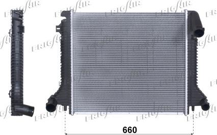 Frigair 0206.3006 - Radiator, mühərrikin soyudulması furqanavto.az