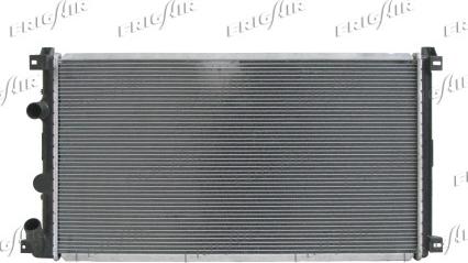 Frigair 0207.3001 - Radiator, mühərrikin soyudulması furqanavto.az