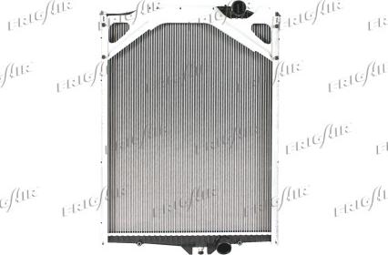 Frigair 0211.3504 - Radiator, mühərrikin soyudulması furqanavto.az