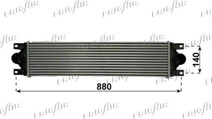 Frigair 0709.3019 - Intercooler, şarj cihazı furqanavto.az