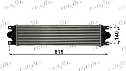 Frigair 0709.3020 - Intercooler, şarj cihazı furqanavto.az