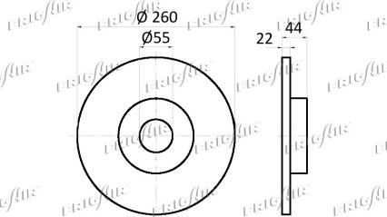 Frigair DC15.113 - Əyləc Diski furqanavto.az