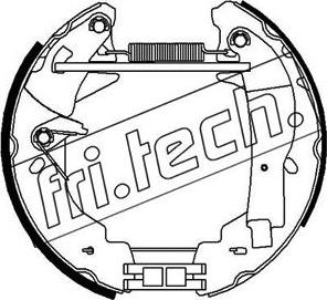 Fri.Tech. 16349 - Əyləc Başlığı Dəsti furqanavto.az