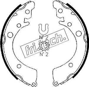 Fri.Tech. 1044.006 - Əyləc Başlığı Dəsti furqanavto.az