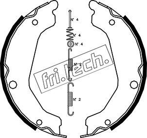 Fri.Tech. 1046.219K - Əyləc başlığı dəsti, dayanacaq əyləci furqanavto.az