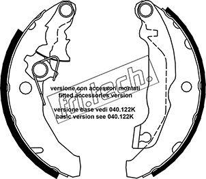 Fri.Tech. 1040.144Y - Əyləc Başlığı Dəsti furqanavto.az