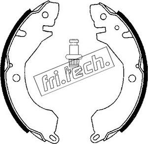 Fri.Tech. 1064.157 - Əyləc Başlığı Dəsti furqanavto.az