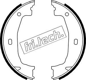 Fri.Tech. 1019.028 - Əyləc başlığı dəsti, dayanacaq əyləci furqanavto.az