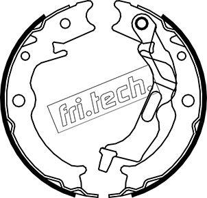 Fri.Tech. 1027.007 - Əyləc başlığı dəsti, dayanacaq əyləci furqanavto.az