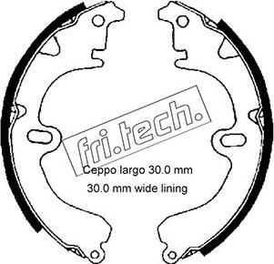 Fri.Tech. 1115.274 - Əyləc Başlığı Dəsti furqanavto.az