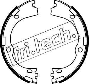 Fri.Tech. 1253.752 - Əyləc başlığı dəsti, dayanacaq əyləci furqanavto.az