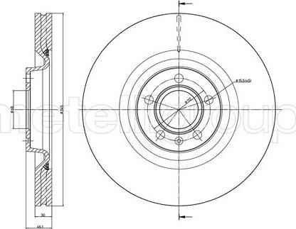 Fri.Tech. BD0993 - Əyləc Diski furqanavto.az