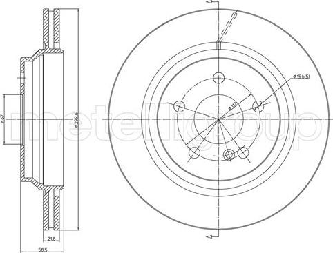 Fri.Tech. BD0911 - Əyləc Diski furqanavto.az