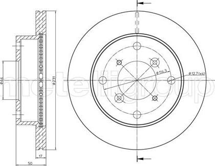 Fri.Tech. BD0926 - Əyləc Diski furqanavto.az