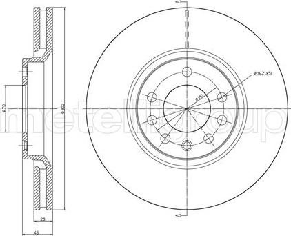 Fri.Tech. BD0973 - Əyləc Diski furqanavto.az