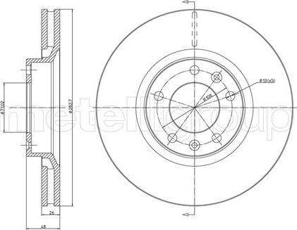 Fri.Tech. BD0491 - Əyləc Diski furqanavto.az