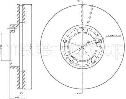 Fri.Tech. BD0414 - Əyləc Diski furqanavto.az