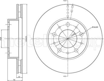 Fri.Tech. BD0488 - Əyləc Diski furqanavto.az