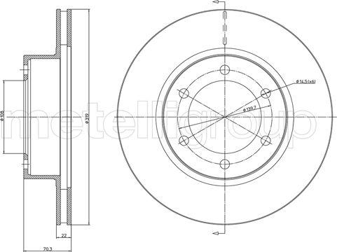 Fri.Tech. BD0427 - Əyləc Diski furqanavto.az