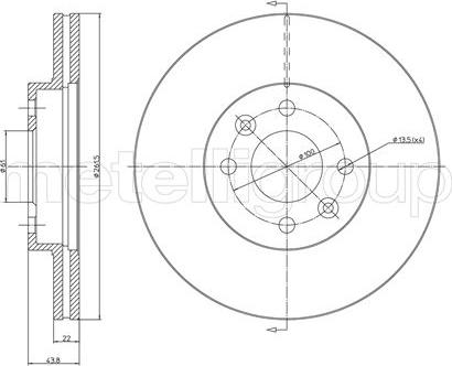 Fri.Tech. BD0473 - Əyləc Diski furqanavto.az