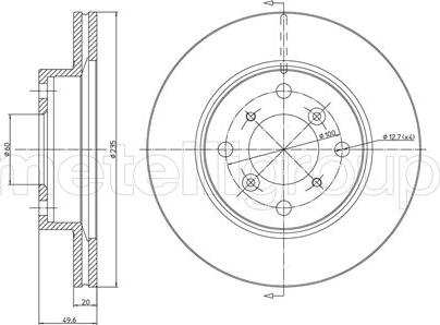 Icer 78BD6101 C - Əyləc Diski furqanavto.az