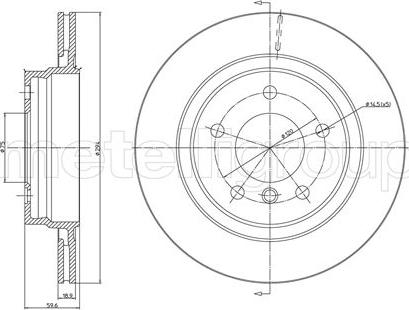 Fri.Tech. BD0552 - Əyləc Diski furqanavto.az