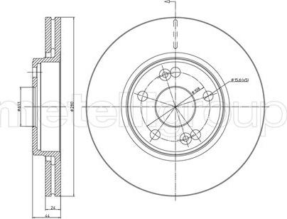 Fri.Tech. BD0507 - Əyləc Diski furqanavto.az