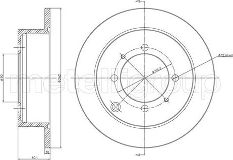 Fri.Tech. BD0691 - Əyləc Diski furqanavto.az