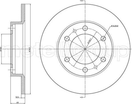 Fri.Tech. BD0067 - Əyləc Diski furqanavto.az