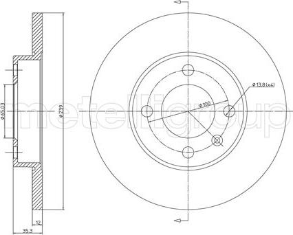 Fri.Tech. BD0012 - Əyləc Diski furqanavto.az