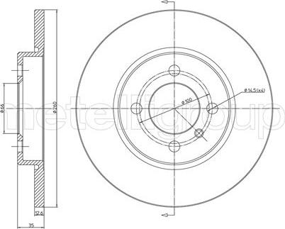 Fri.Tech. BD0022 - Əyləc Diski furqanavto.az