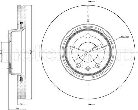 Fri.Tech. BD0070 - Əyləc Diski furqanavto.az