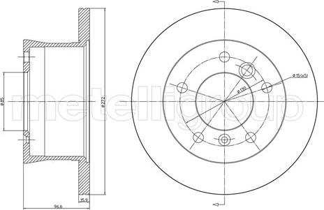 Fri.Tech. BD0194 - Əyləc Diski furqanavto.az