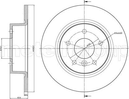 Fri.Tech. BD0143 - Əyləc Diski furqanavto.az