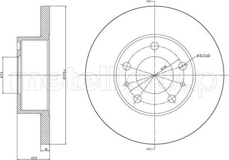 Fri.Tech. BD0186 - Əyləc Diski furqanavto.az