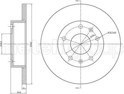 Fri.Tech. BD0856 - Əyləc Diski furqanavto.az