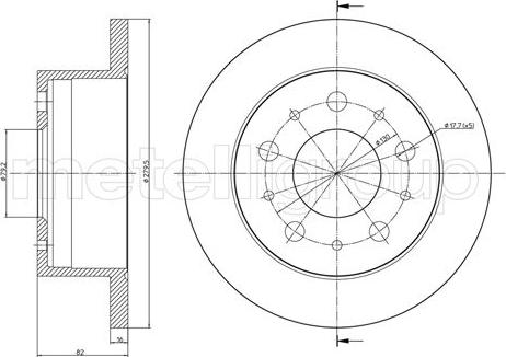 Fri.Tech. BD0869 - Əyləc Diski furqanavto.az